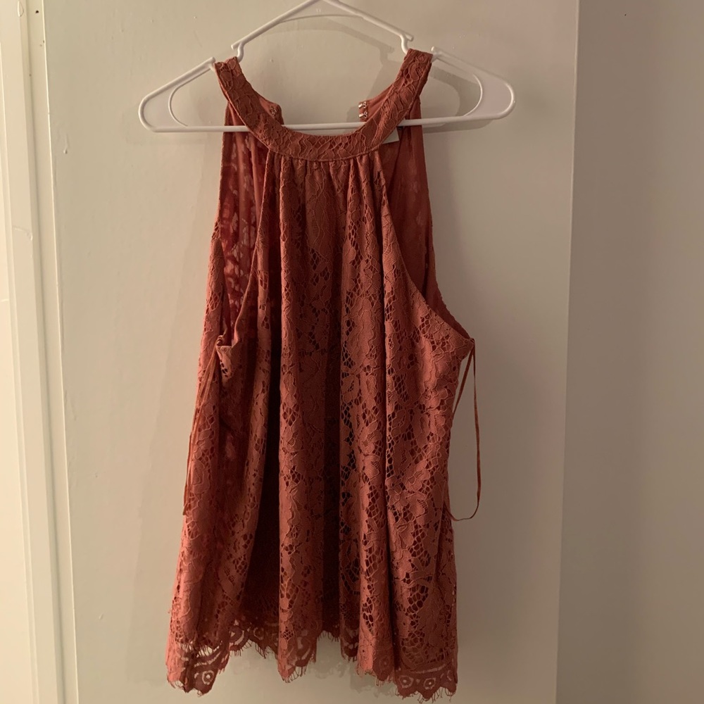 Mauve color top